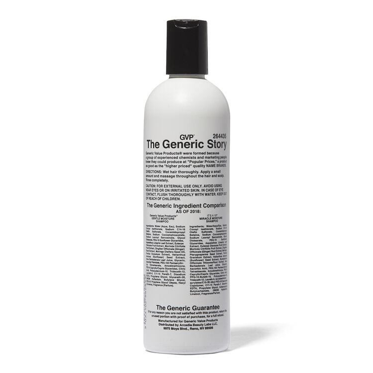 Gentle Moisture Shampoo Compare to It's a 10 Miracle Moisture Shampoo