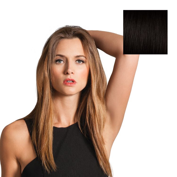 Hairdo Clip In 16 Inch 8 Piece Straight Extension Kit Synthetic