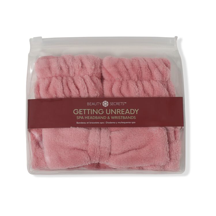 Getting Unready Spa Headband & Wristbands