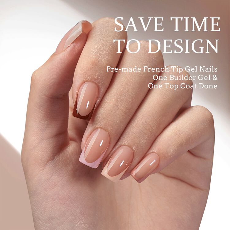 XCOATTIPS® French Nail Kit - Nude French Square