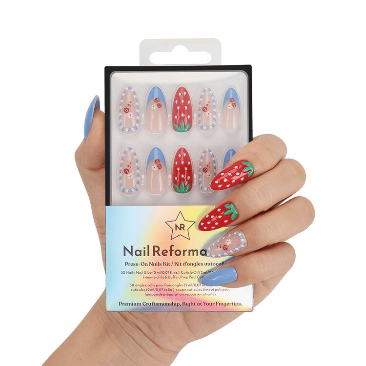 Fruit Cocktail Press On Nails
