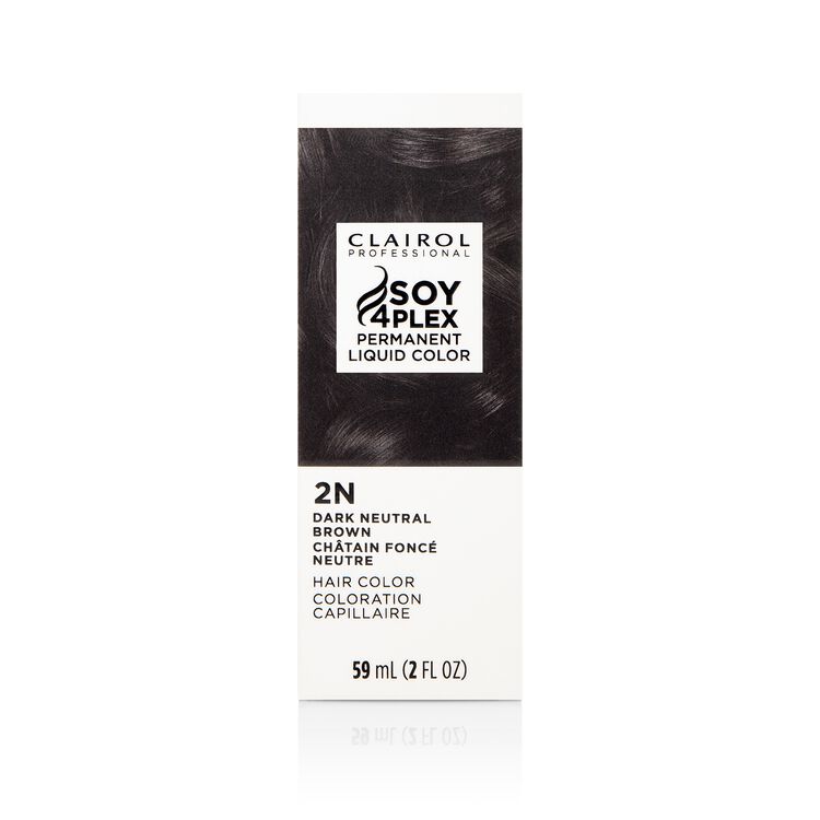 2N Dark Neutral Brown Permanent Liquid Hair Color