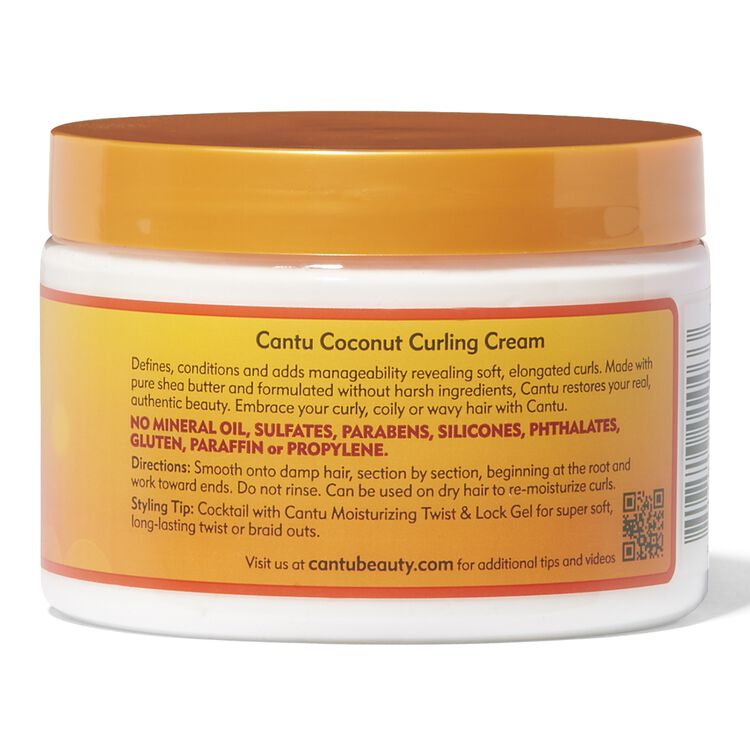 Cantu Coconut Curling Cream Curly Hair Sally Beauty