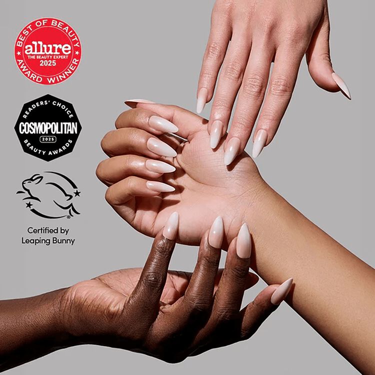 Frosted Chai Press-On Nails