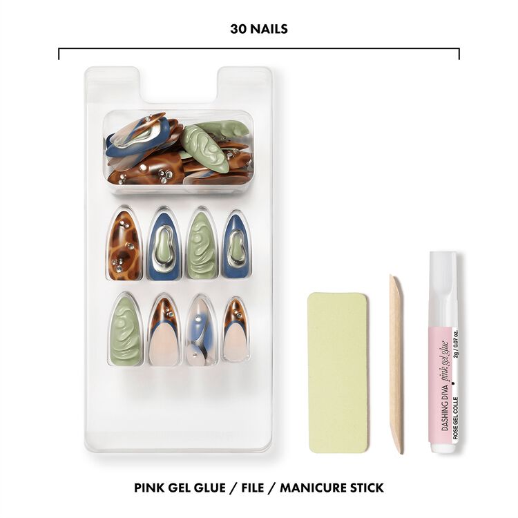 Gel Nail Luxe Lost In The Forest