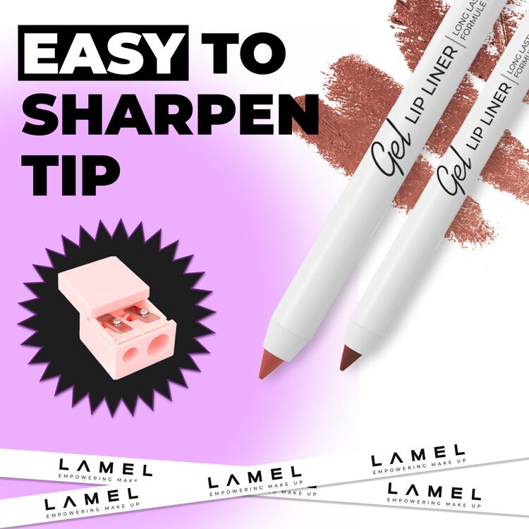 Long Lasting Gel Lip Liner Intense Brown