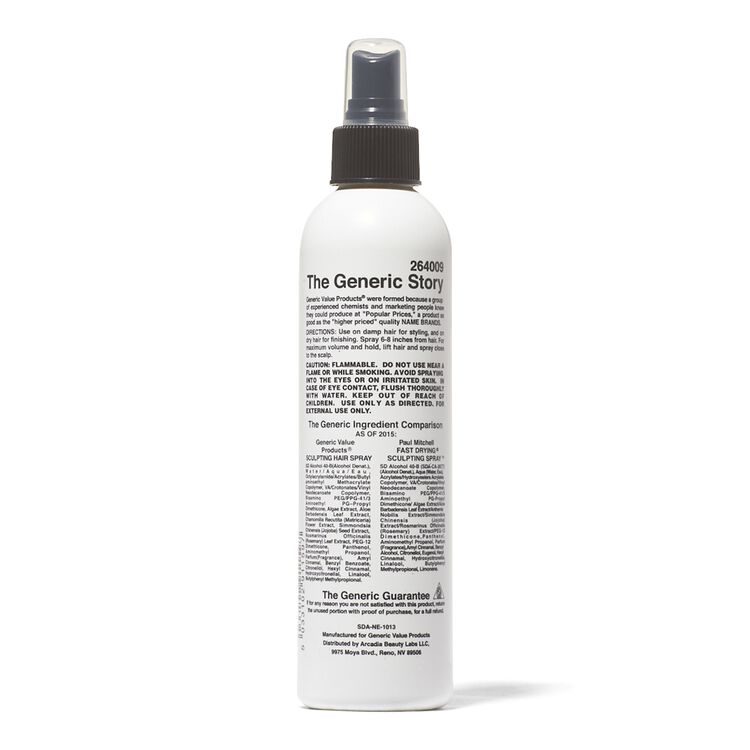 Gvp Sculpting Spray Compare To Paul Mitchell Fast Drying Sculpting