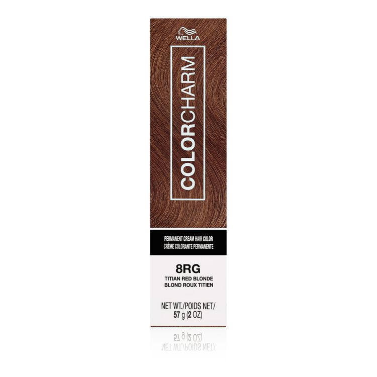 8RG Titian Red Blonde Permanent Cream Hair Color