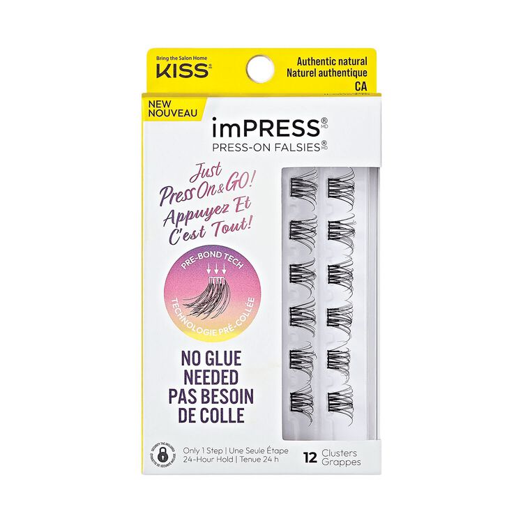 imPRESS Press on Falsies - Authentic Natural Cluster Lashes