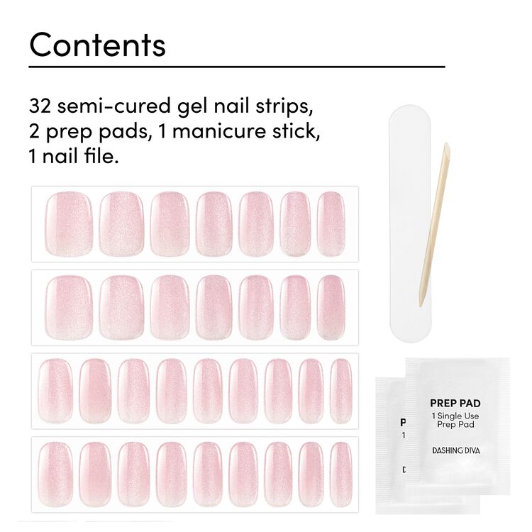 Glaze Art Semi-cured Gel - Ballerina Blush