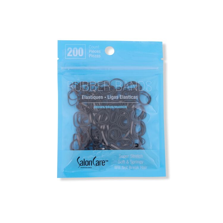 Black Rubber Bands 200 CT