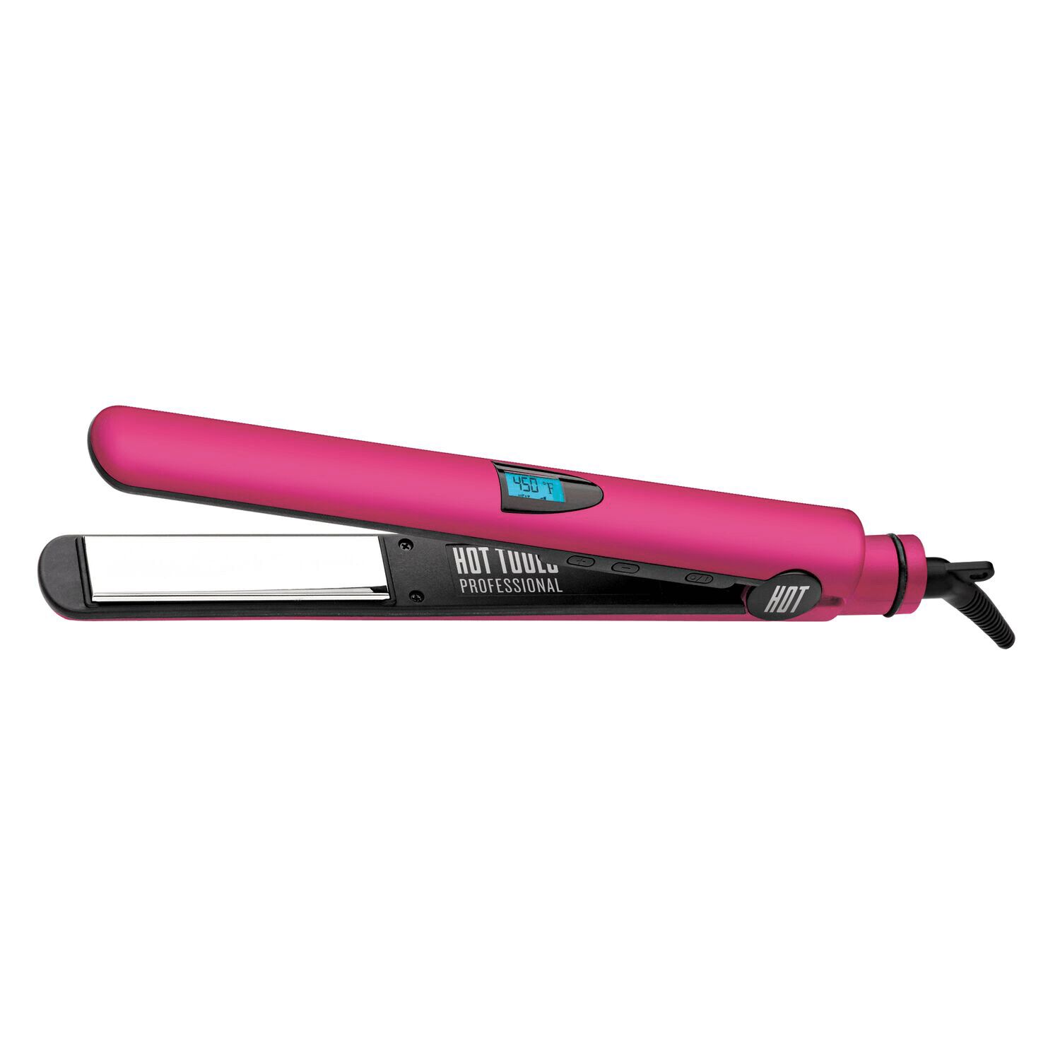Hot Tools Fabulous Fuchsia Digital Salon Flat Iron 1" Styling Tools