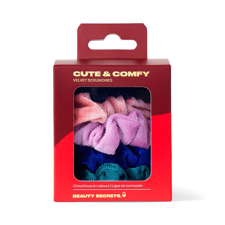 Cute & Cozy Velvet Scrunchies Set