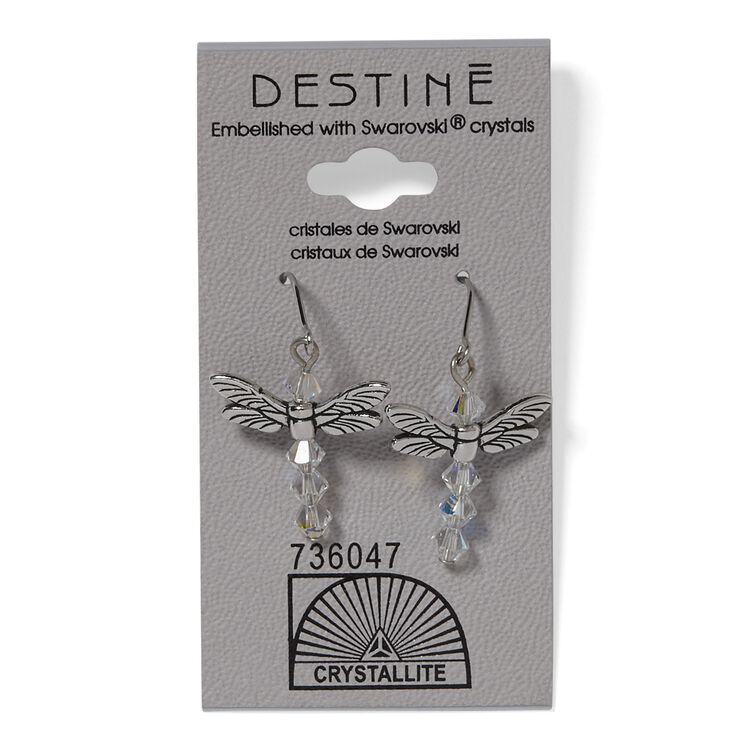 Destine Dragonfly Dangle Earrings