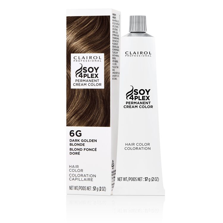 6G Dark Golden Blonde Permanent Cream Hair Color