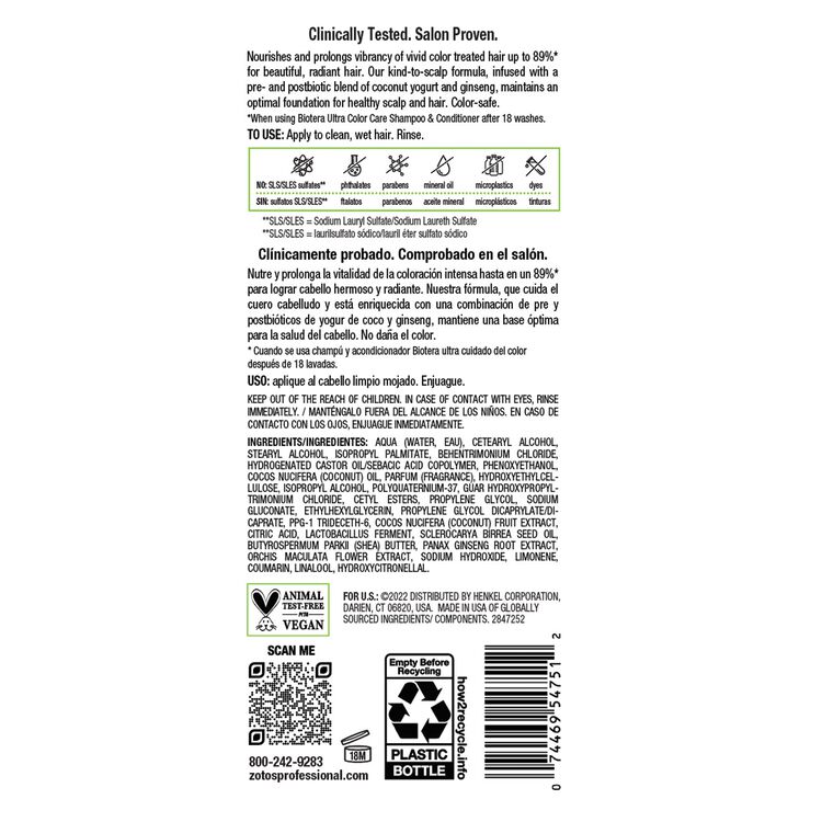 Ultra Color Care Conditioner With Orchid Extract 32 fl oz