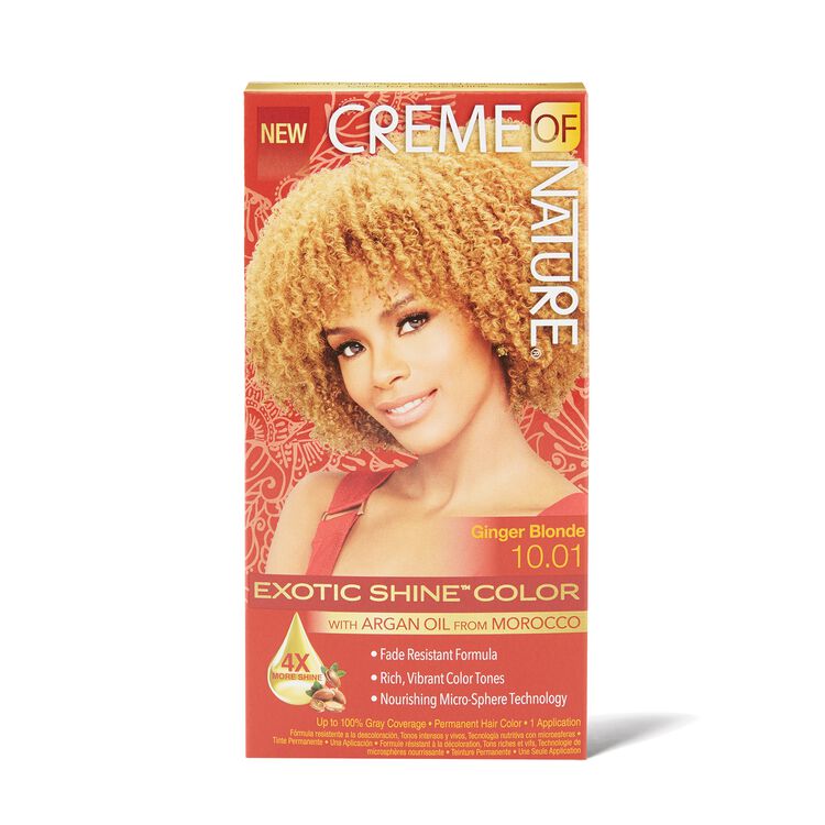 Exotic Shine Ginger Blonde Permanent Hair Color by Creme of Nature ...