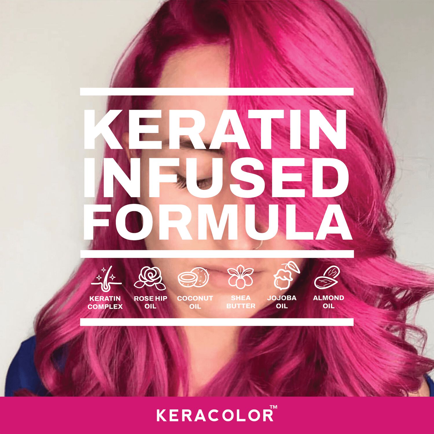 Keracolor Hot Pink Color + Clenditioner Sally Beauty