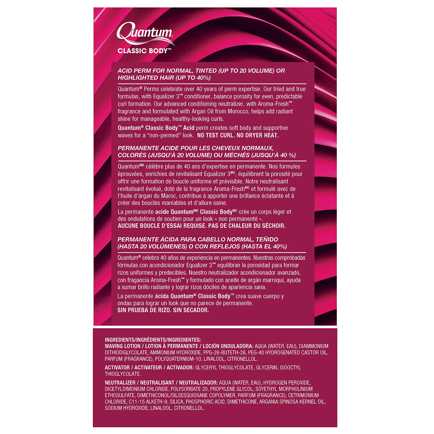Zotos Professional Quantum Classic Body Perm Sally Beauty