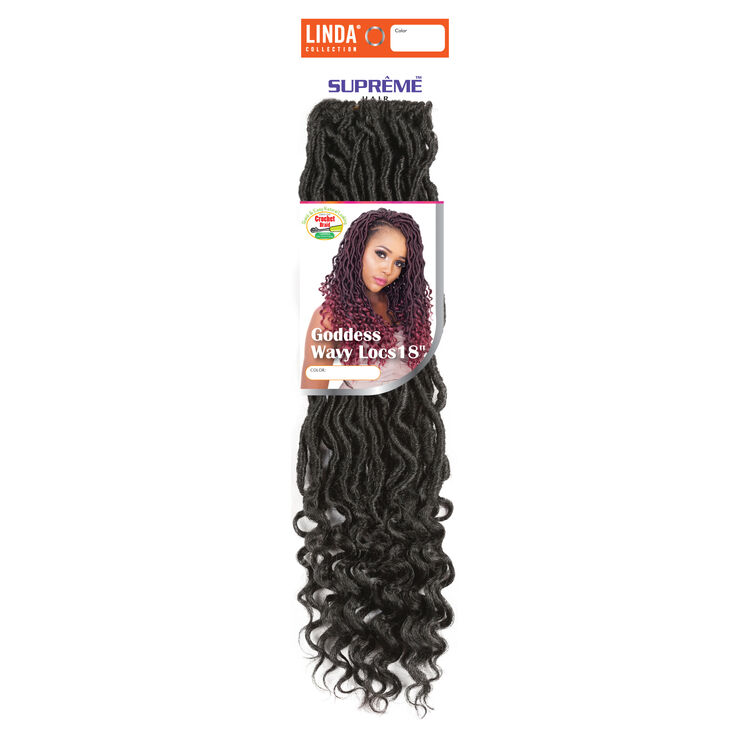 Supreme Hair Goddess Wavy Faux Locs 18 Inch Crochet Hair Jet Black Crochet Hair Sally Beauty Supreme Hair Goddess Wavy Faux Locs 18 Inch Crochet Hair Jet Black Crochet Hair Sally Beauty