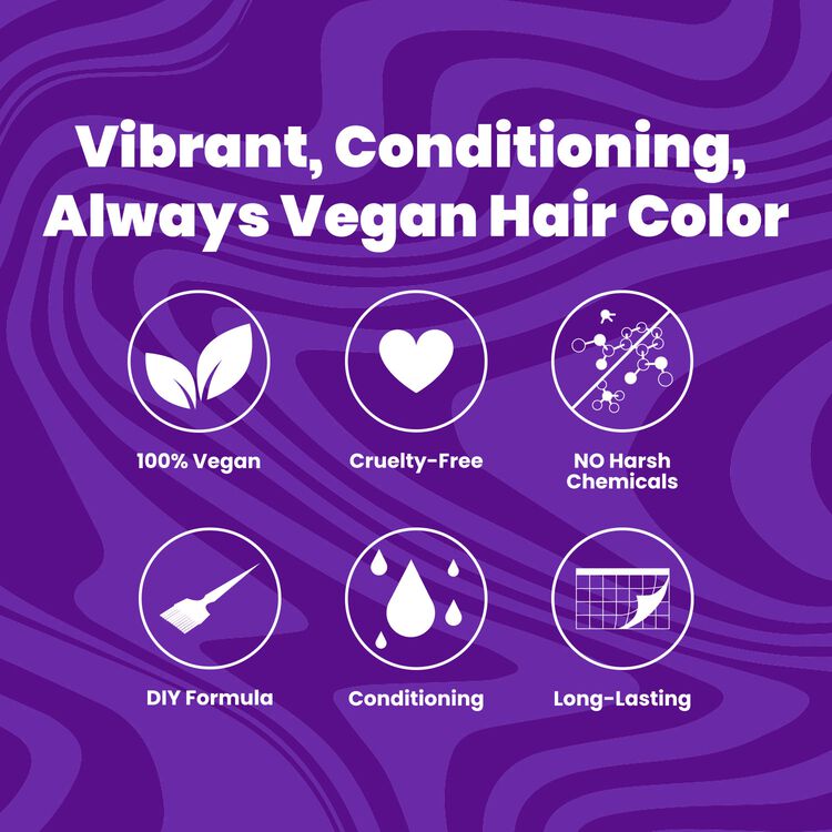 Purple AF Semi Permanent Hair Color 4 oz.