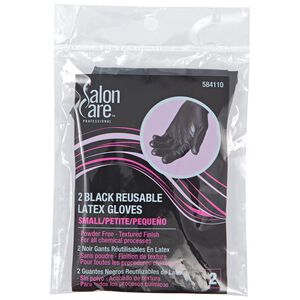 Reusable Black Latex Gloves
