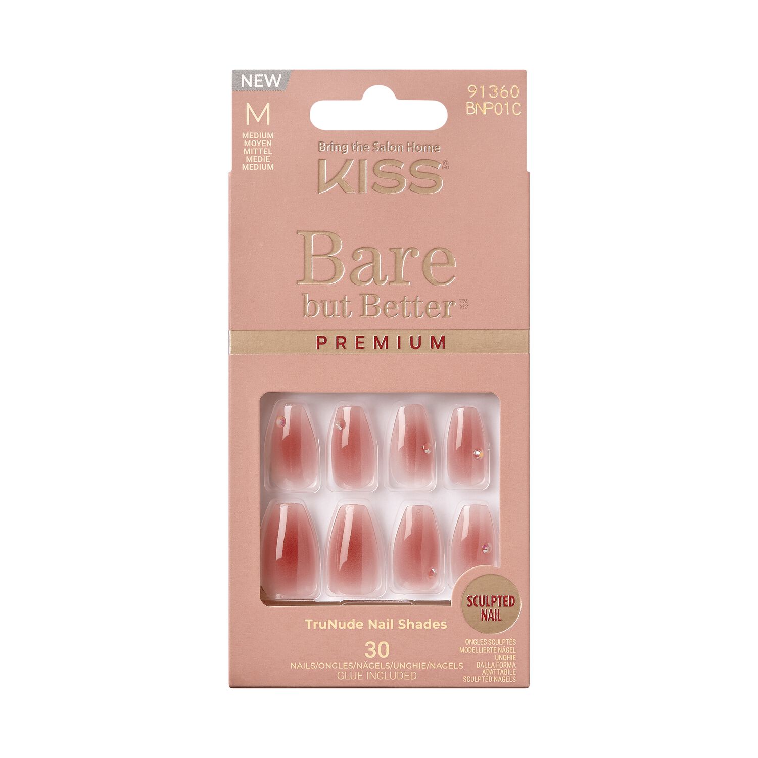 KISS Bare but Better Nails