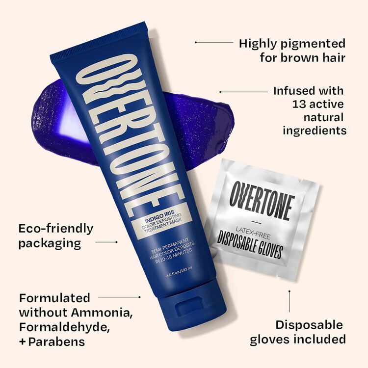 Color Depositing Treatment Mask Indigo Iris