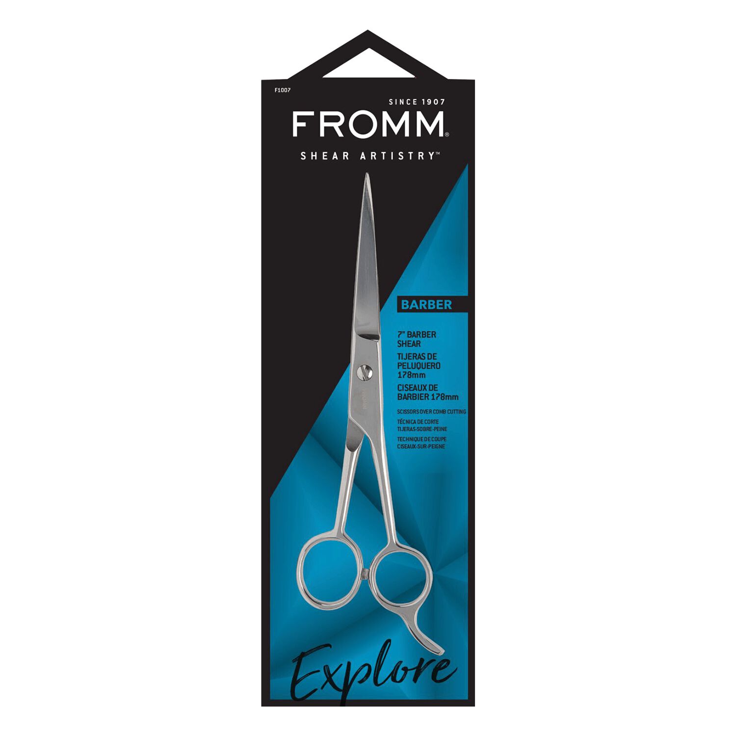 Fromm Explore 7" Barber Shear Shears & Shapers Sally Beauty