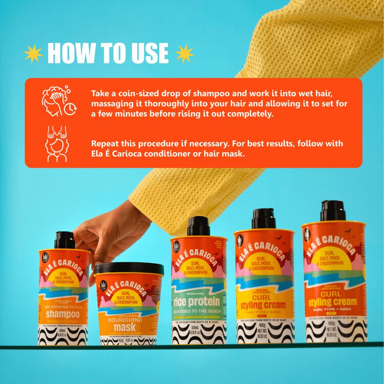Ela É Carioca Nourishing Repair Shampoo