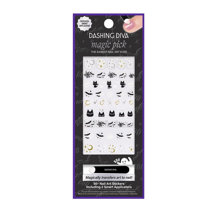 Magic Pick Premium Nail Art Stickers Good Witch
