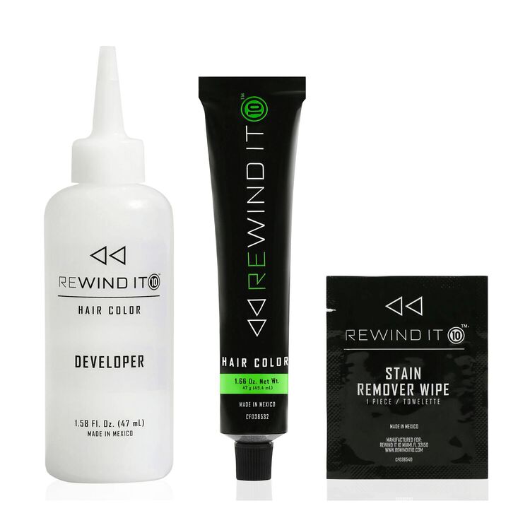 Jet Black Men's Hair Color