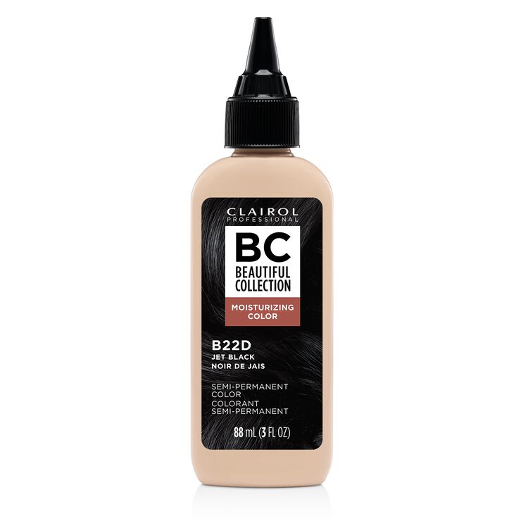 B22D Jet Black Semi Permanent Moisturizing Hair Color
