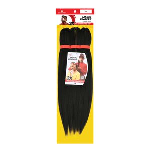 #1B Off Black 52" Braiding Hair