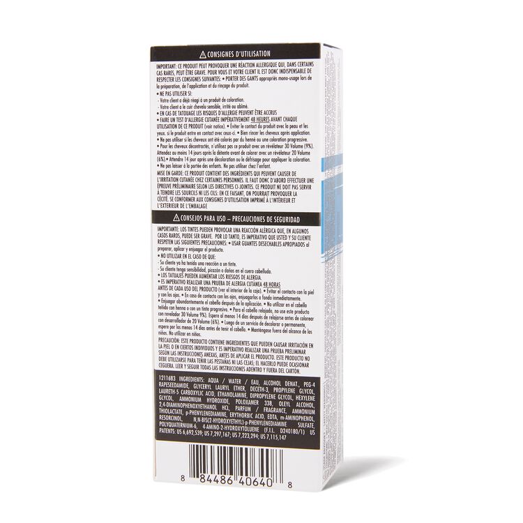 Let's COLOR! Conditioning Gelee Permanent Haircolor 1.1 Black Cobalt