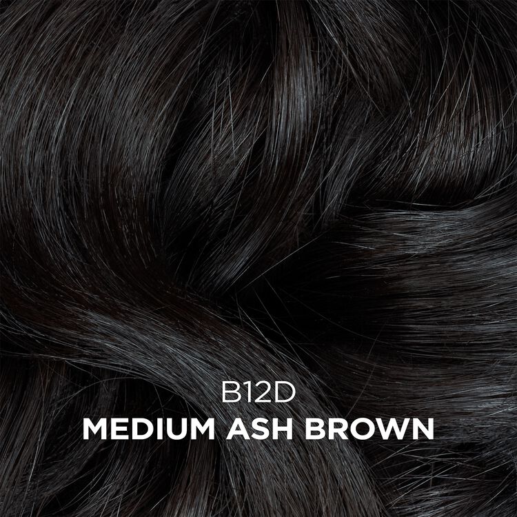 B12D Medium Ash Brown Semi Permanent Moisturizing Hair Color