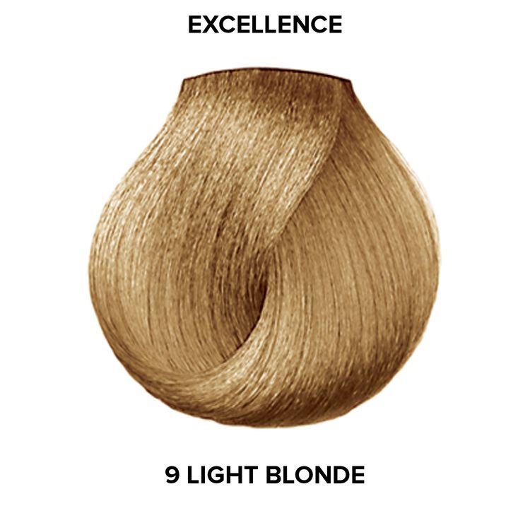 9 Light Blonde Permanent Creme Hair Color