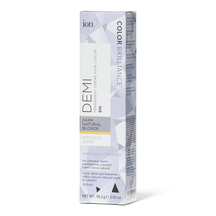 Dark Natural Blonde Ion Color Brilliance Demi Permanent Creme