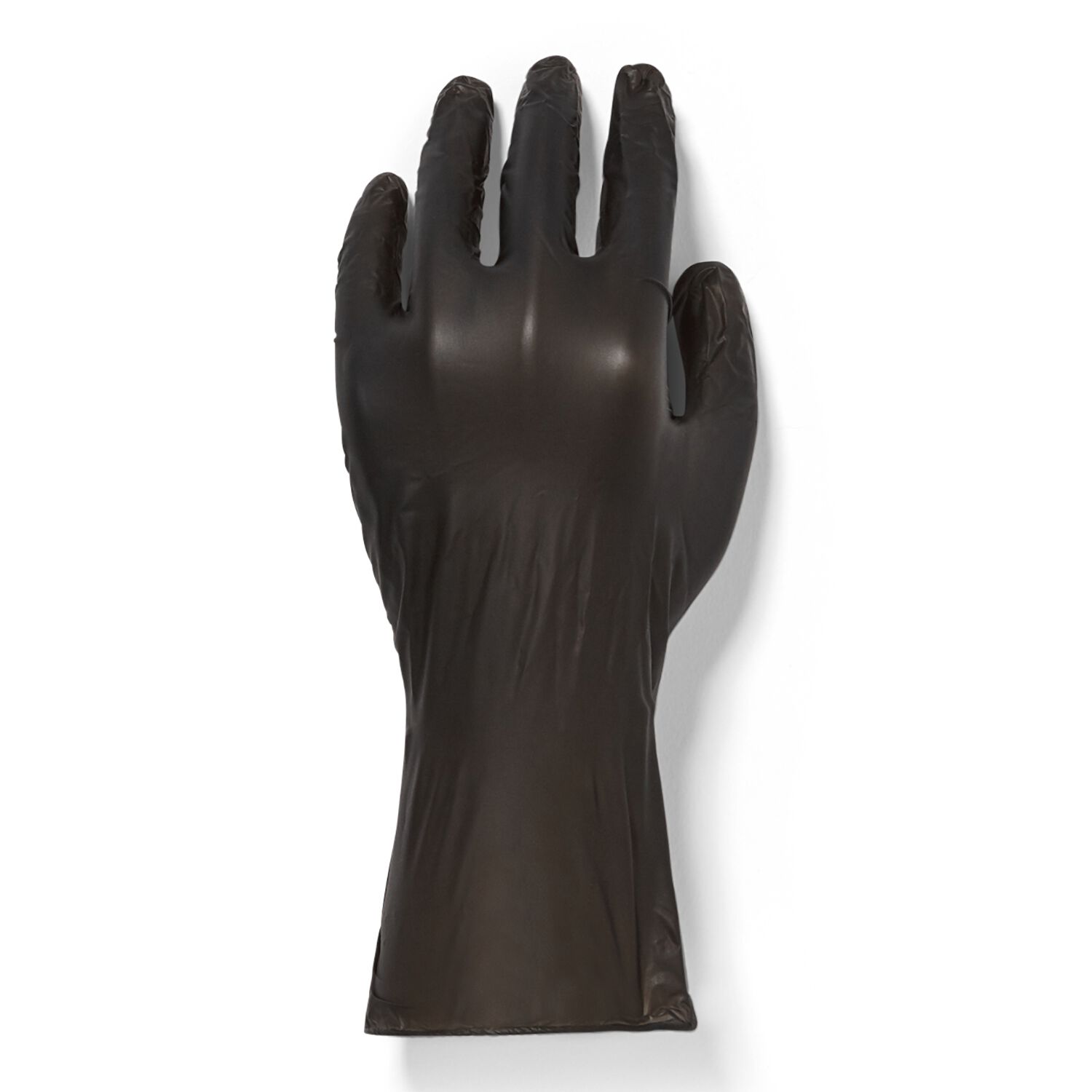 Salon Care 100 Count Black Vinyl GlovesMedium