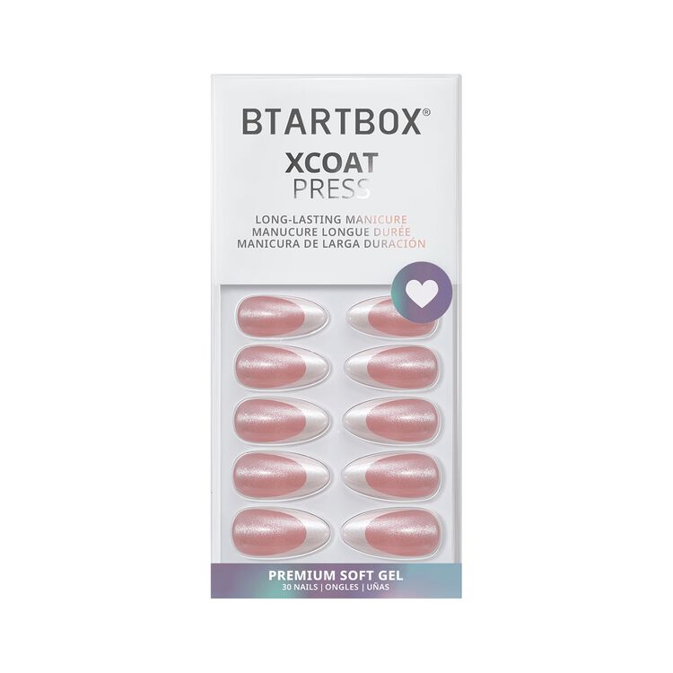 XCOATTIPS® Soft Press On Nails Almond - Pearlbound