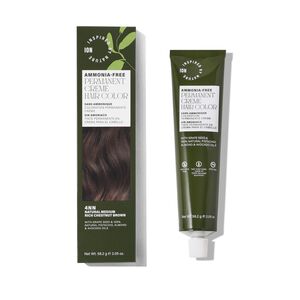 Ammonia-Free Permanent Hair Color Natural Medium Rich Chestnut Brown 4NN