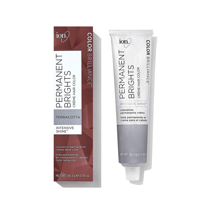 ion Permanent Brights Creme Hair Color Pastel Terracotta