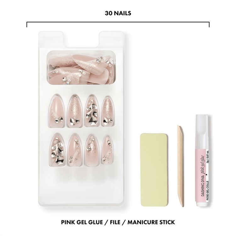 Gel Nail Luxe Crowned Jewels