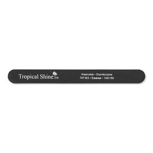 Black Cushion Nail File Coarse 100/180
