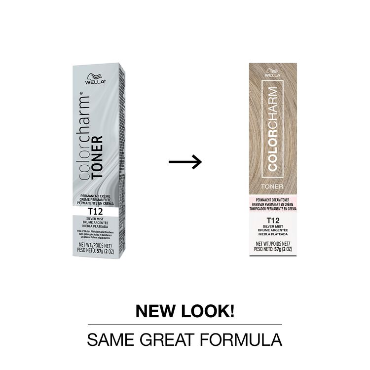 T12 Silver Mist Permanent Cream Toner