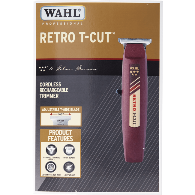Wahl Wahl Professional 5-Star Series Cordless Retro T-Cut Trimmer #841