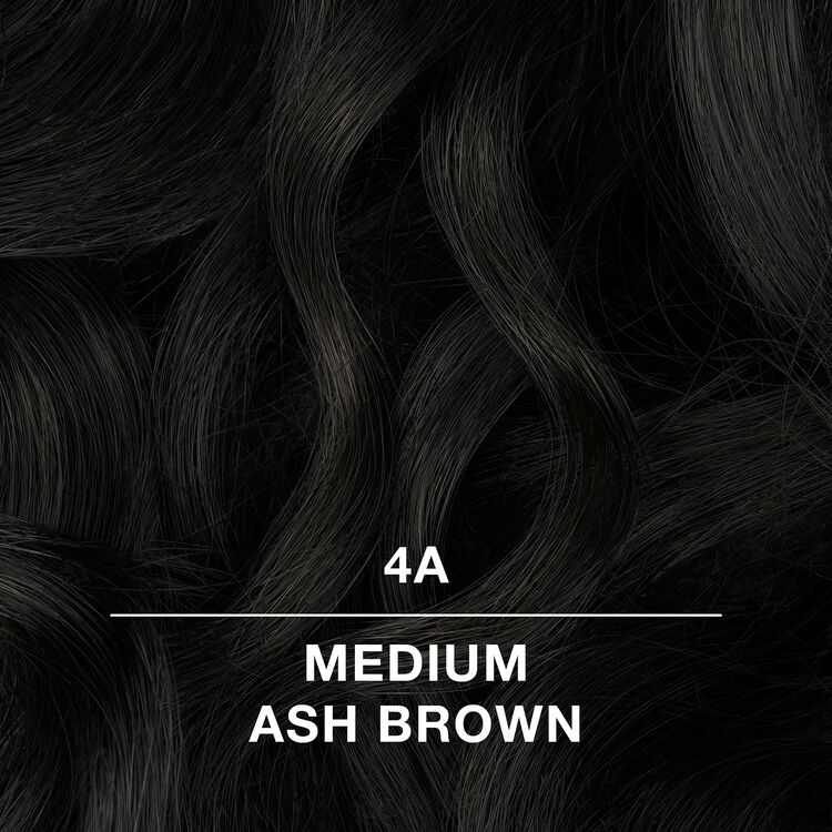 4A Medium Ash Brown Permanent Cream Hair Color