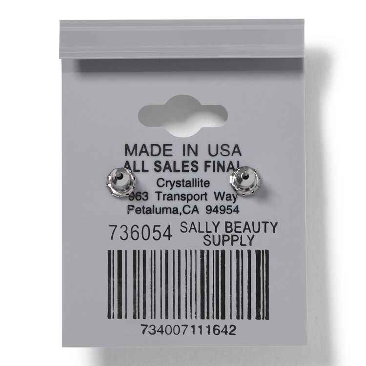 Destine Sapphire Diamond Cut Earrings 8mm