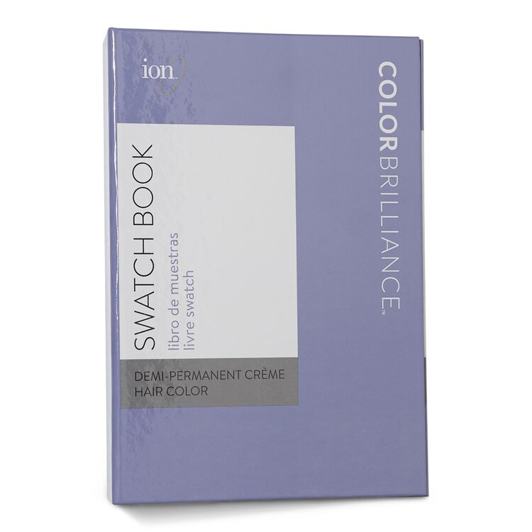 Ion Color Brilliance Demi Permanent Hair Color Swatch Book Hair
