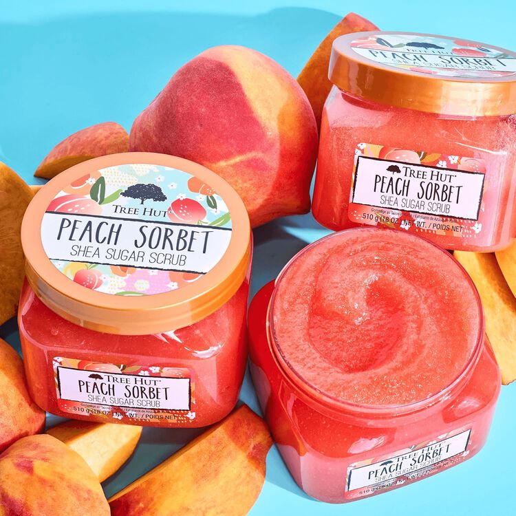 Peach Sorbet Shea Sugar Scrub